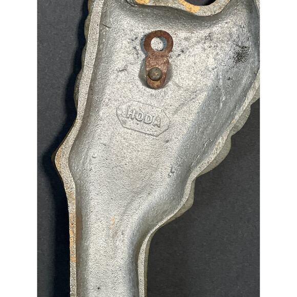 Vintage MCM Mandolin & Guitar/Lute 3D Wall Decor Gold Cast Aluminum 1968 HODA - Picture 8 of 10